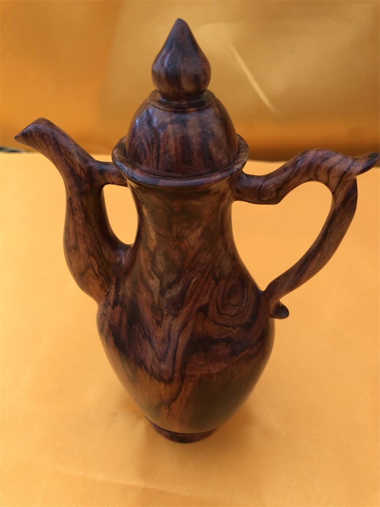 黄花梨茶壶